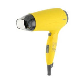 Потужний компактний дорожній фен для сушіння волосся Magio MG-153 маленький фен складаний, фото 3