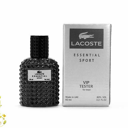 Чоловічий тестер Lacoste essential sport for men VIP 60 мл ОАЕ, фото 1