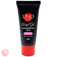 Полигель (акригель) UNO LUX Baby Pink, 60 мл**