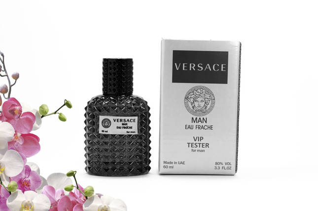 Чоловічий тестер Versace Man Eau Fraiche VIP 60 мл ОАЕ, фото 1