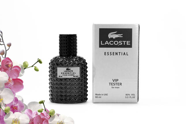 Чоловічий тестер Lacoste Essential VIP 60 мл ОАЕ, фото 1