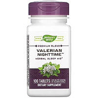 Валериана от бессонницы Nature's Way "Valerian Nighttime" 320 мг (100 таблеток)