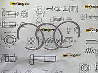 Кольцо для валов стопорное Ф16 DIN 7993 A (сталь А2)