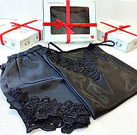 Піжама жіноча з атласу в подарунковій упаковці Sexsen 21133001