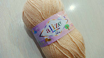 Пряжа ALIZE SEKERIM BEBE №491 мигдаль (100 гр/320 м)