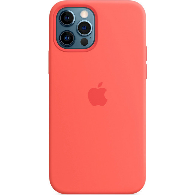 Оригінальний чохол Apple Silicone Case with MagSafe Pink Citrus для iPhone 12 Pro Max MHL93ZM/A