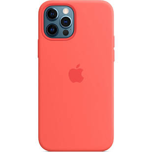 Оригінальний чохол Apple Silicone Case with MagSafe Pink Citrus для iPhone 12 Pro Max MHL93ZM/A