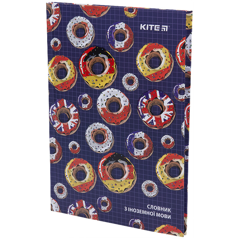 Словник для запису іноземних слів Kite Donuts, 60 арк. K21-407-2