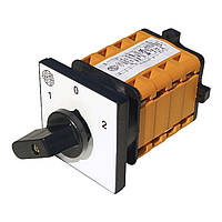 Кулачковий пакетний перемикач (1-0-2) 4 полюси, 400 А