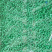Бисер чешский Preciosa рубка 10/0 50г 53250 зелёная, непрозрачная