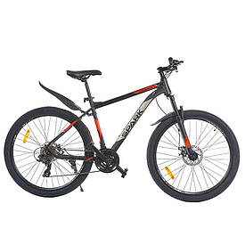 Велосипед SPARK LEGIONER 27,5-Al-19-AML-D Shimano (Чорний з червоним)