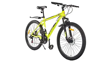 Велосипед SPARK HUNTER 27,5-AL-19-AM-D (Чорний з жовтим)