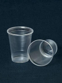 Стакани пластикові прозорі 180 мл (упаковка 100 шт)