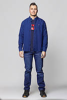 Рубашка джинсовая Wrangler LS 1 Pkt Button Down Regular Fit (W5A3BMX8E) Синий XL-00