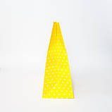 Подарунковий пакет кольоровий паперовий 260*150*350 мм Крафт-пакет з плоским дном з малюнком дитячий святковий, фото 4