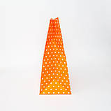 Паперовий пакет з дном 260*150*350 мм Подарунковий кольоровий крафт пакет яскравий з малюнком пакувальний, фото 4