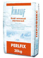 Клей монтажний гіпсовий Perlfix, 30 кг 