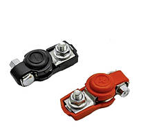 Клеми акумуляторні Elegant Plus EL 100 553 луджена латунь, гумова ізоляція