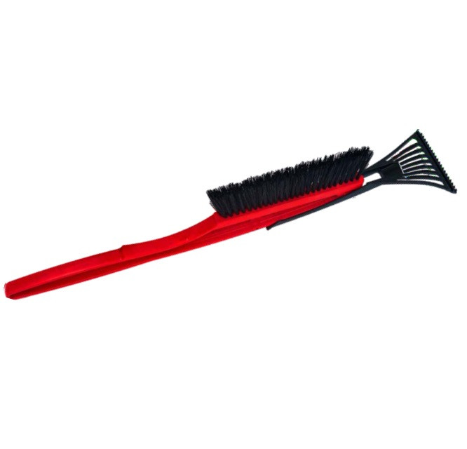 Щітка + шкрібок автомобільний для прибирання пилу, снігу і льоду 42 см Elegant EL 100 128 без резинки