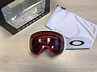 Гірськолижна маска Oakley Flight Path L (XL) Matte White Лінза Prizm Rose, фото 2