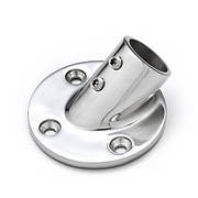 Деталь для леєра в катер опора 45 градусів 25 мм ZK0203B