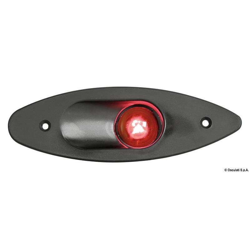 Бортові навігаційні вогні для човна та катера врізного монтажу