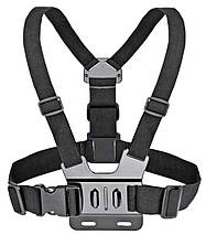 Кріплення на груди для екшн камер GoPro, SJCAM, Xiaomi, EKEN, DJI та інших екшн-камер (Chest mount), фото 3