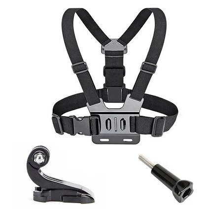 Кріплення на груди для екшн камер GoPro, SJCAM, Xiaomi, EKEN, DJI та інших екшн-камер (Chest mount), фото 1