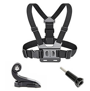 Кріплення на груди для екшн камер GoPro, SJCAM, Xiaomi, EKEN, DJI Chest mount / Тримач нагрудний для камери