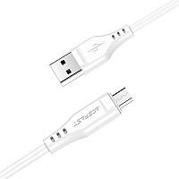 Зарядный кабель для телефона и планшета Micro USB ACEFAST USB на Micro-USB White