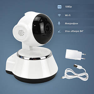 IP камера відеоспостереження WiFi V380 для будинку поворотна вай фай p2p smart