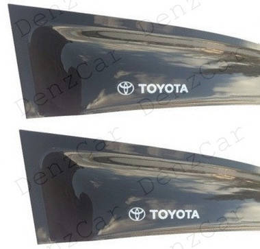 Вітровики Toyota Camry VI (XV40) Sd 2006-2012 (на скотчі)\Дефлектори вікон Тойота Камрі 40, фото 3