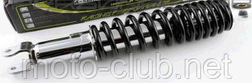 Амортизатор на скутер із двигуном GY6, DIO ZX, LEAD 320 mm, регульований (чорний) #AMG