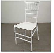 Стілець пластиковий для дому /кафе /дачі CHIAVARI , колір білий