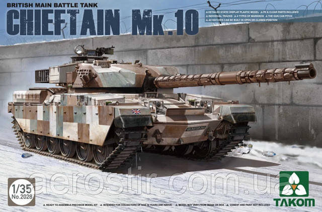 CHIEFTAIN  Mk.10   1\35  TAKOM 2028