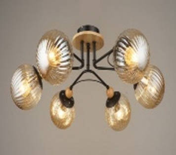 Люстра стельова "Молекула" 4391/6 N