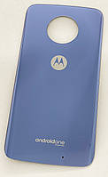 Задня кришка Motorola XT1900-5 Moto X4, блакитна, Sterling Blue, оригінал (Китай)
