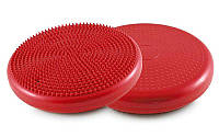 Балансировочная массажная подушка BALANCE CUSHION My Fit 4272 красная (диск для баланса и массажа)