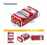 Сольова Батарейка PANASONIC Carbon 6F22 9V Крона, Оригінал, фото 5