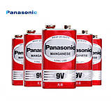 Сольова Батарейка PANASONIC Carbon 6F22 9V Крона, Оригінал, фото 6