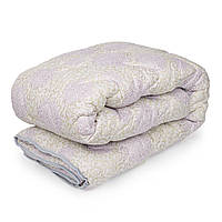 Одеяло шерстяное стеганое двухспальное из овечьей шерсти 170*210