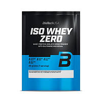 Протеин BioTech Iso Whey Zero, 25 грамм Клубника