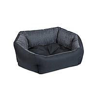 Лежак «Кокос» орнамент-бордо 64*50*22 (PR240877)