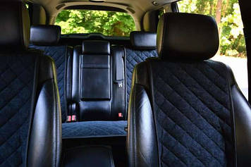 Накидки на сидіння Chery QQ  з еко-замші