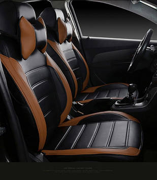 Чохли на сидіння Джилі МК (Geely MK) MAX-L модельні авточохли екошкіра аригона