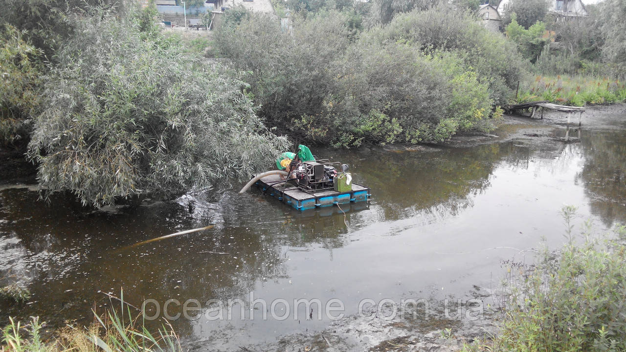 Очищення водойм від мулу