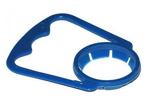 Ручка для пет пляшки синя 28 мм