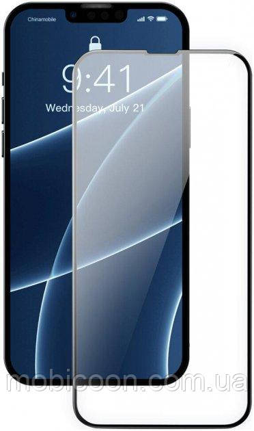 Преміальне захисне скло Baseus black для iРhone 13 Pro