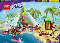 Конструктор Лего Кэмпинг на пляже Кемпінг на пляжі Lego Friends (380 дет) 41700