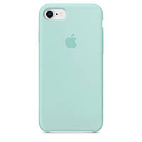 Силиконовый чехол Silicone Case Apple iPhone 7 \ 8 \ SE(2020) Marine Green (Original)